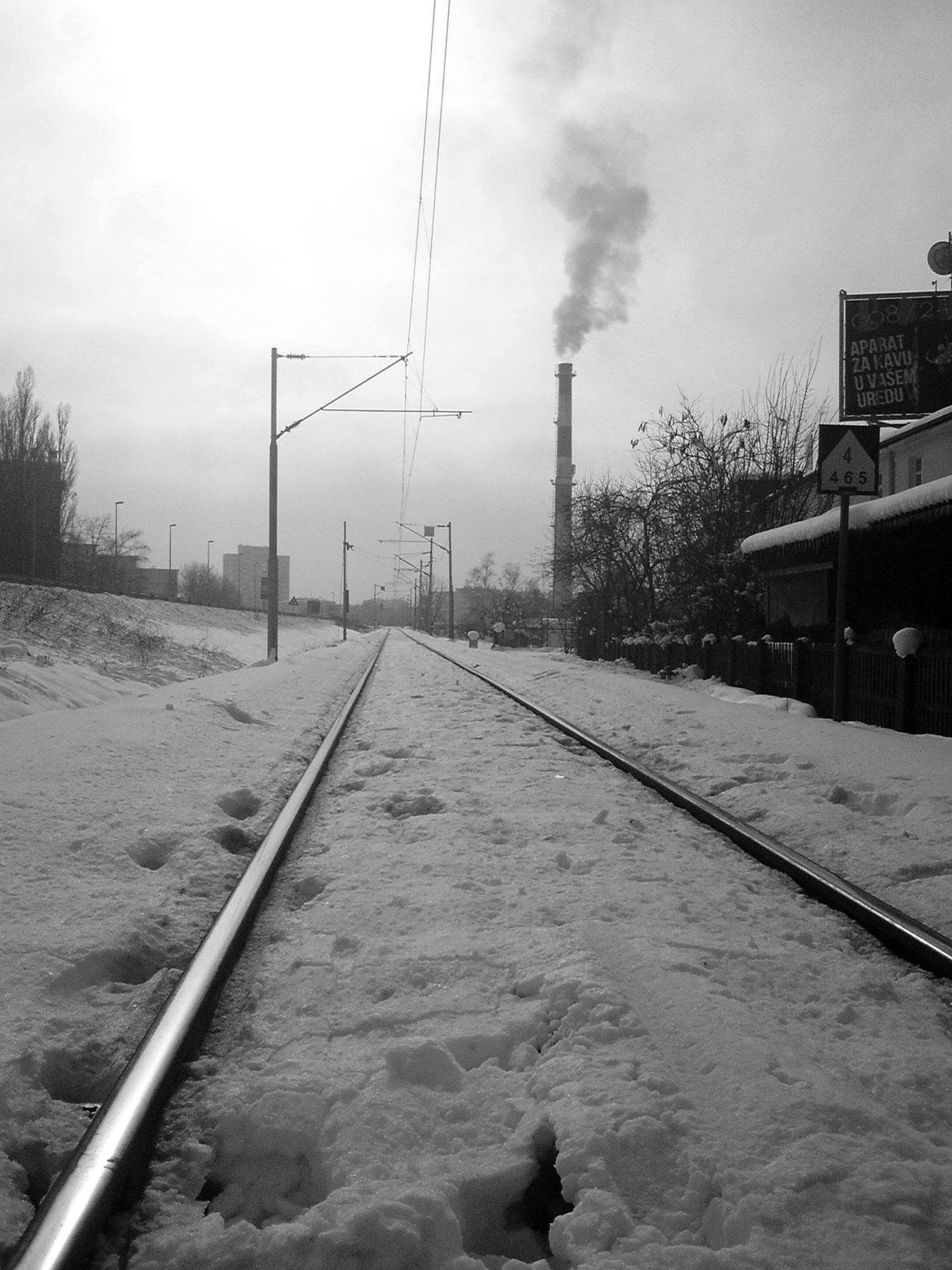 On the rails by Alfred Freddy Krupa