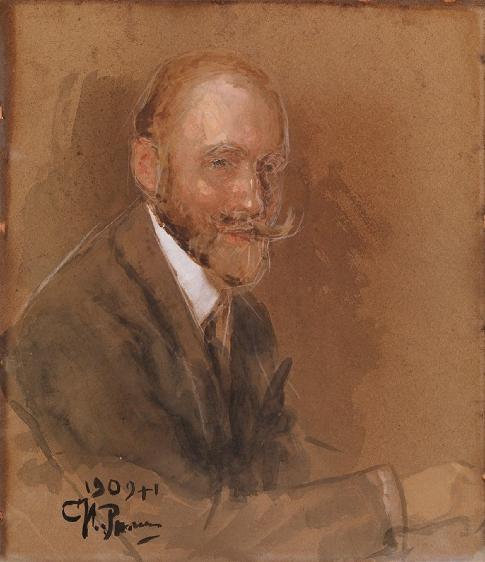Portrait of Prince Vladimir Baryatinsky by Ilya Repin