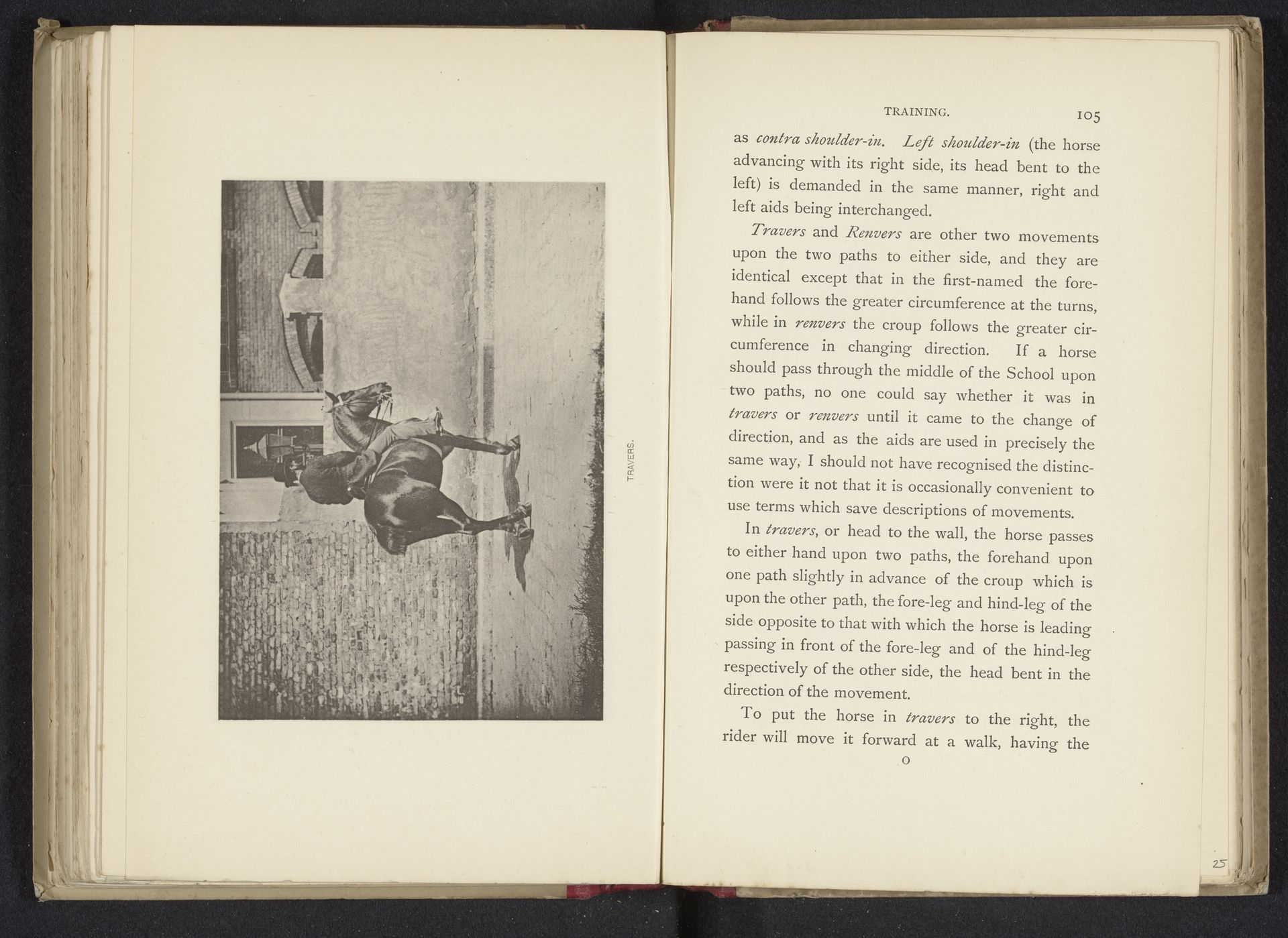 Man op een paard in een travers by Alexander Nicol