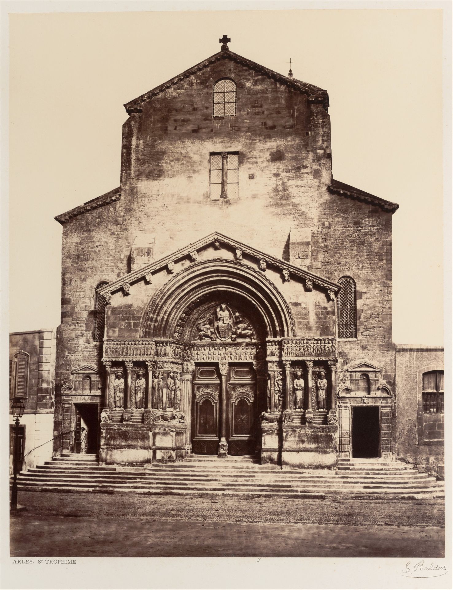 Arles, St. Trophime by Edouard Baldus