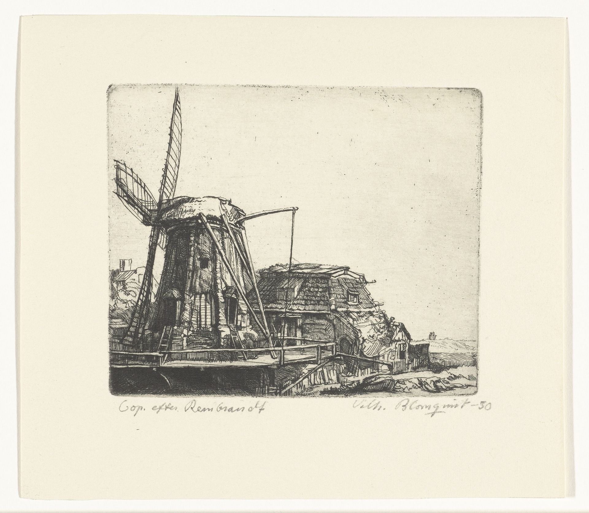 The windmill by Vilhelm Blomquist