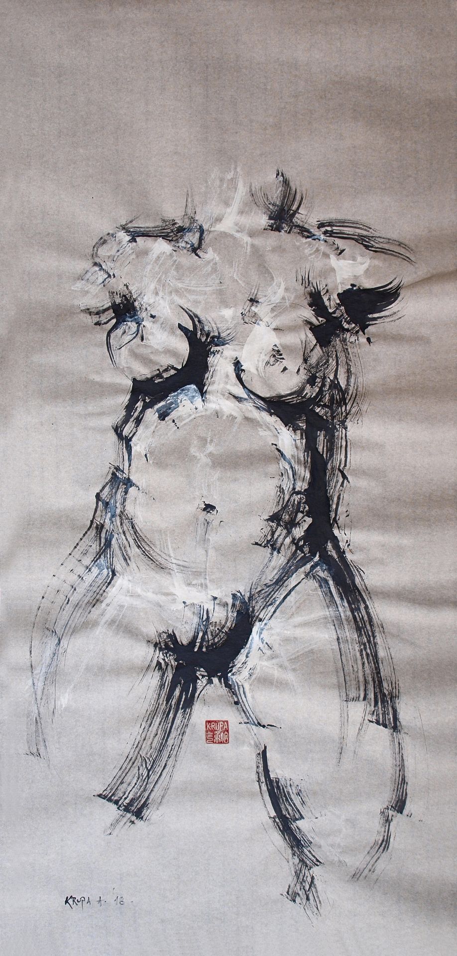 A female torso by Alfred Freddy Krupa