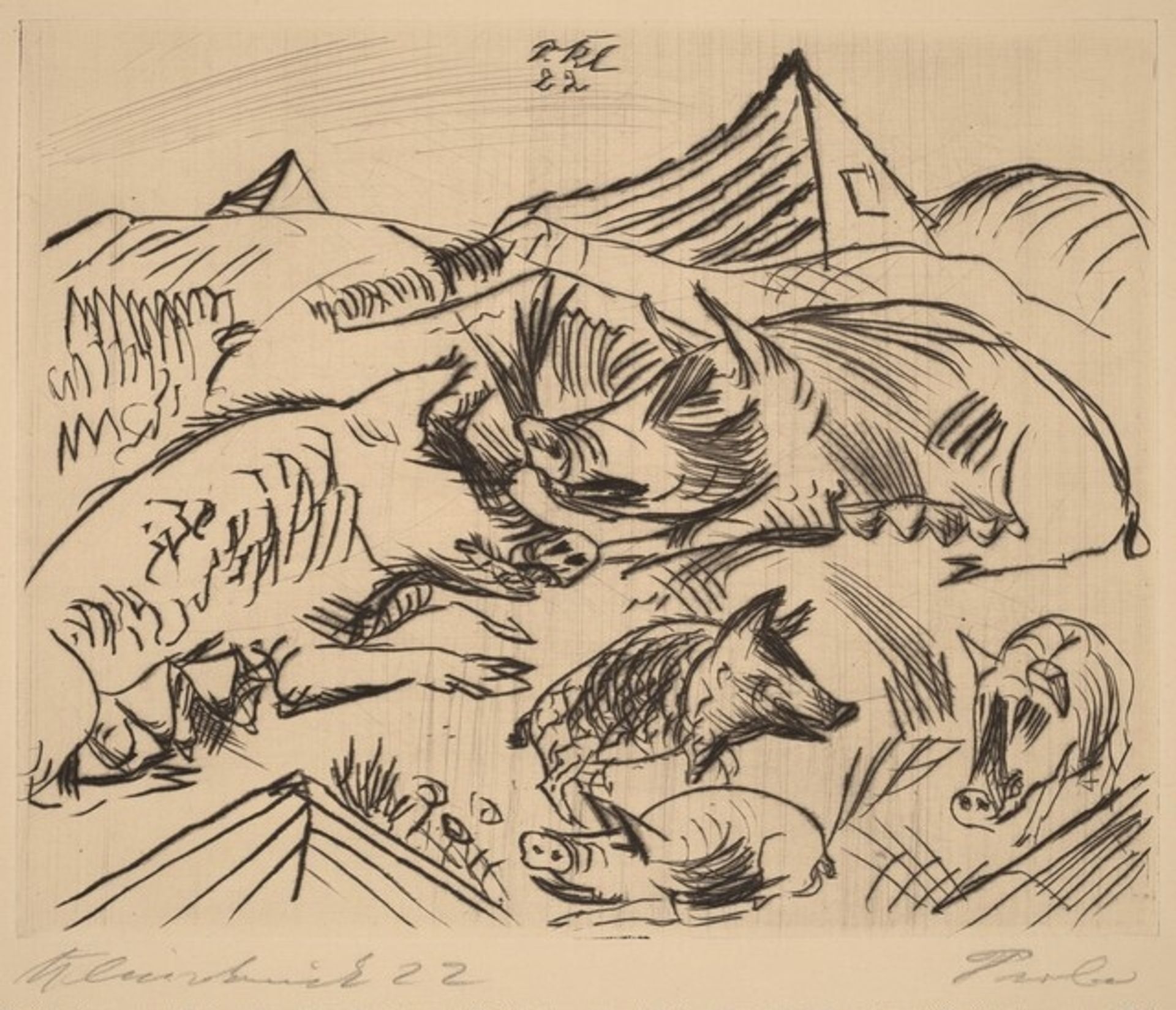 Pigs by Paul Kleinschmidt
