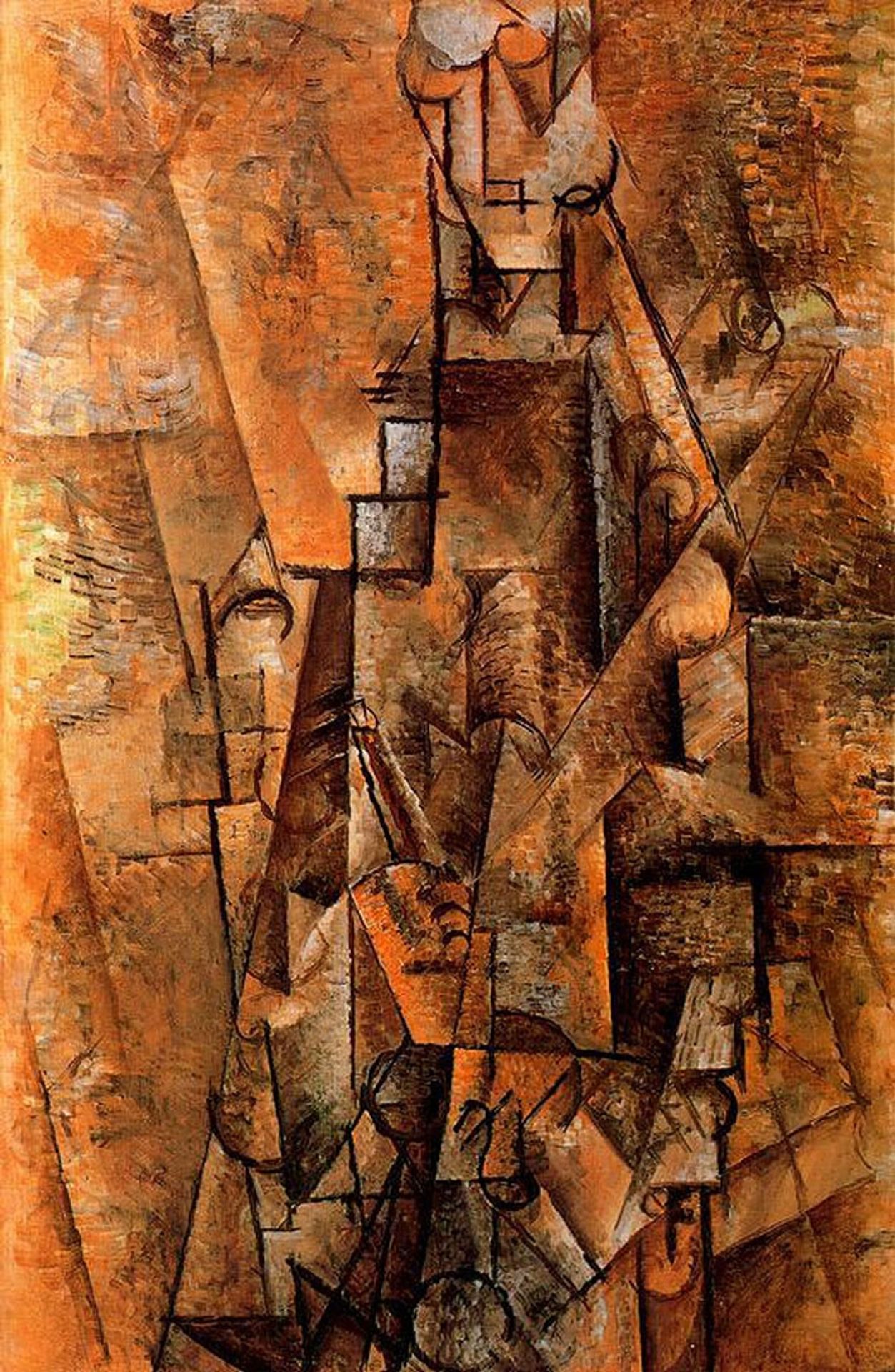 Clarinetist by Pablo Picasso