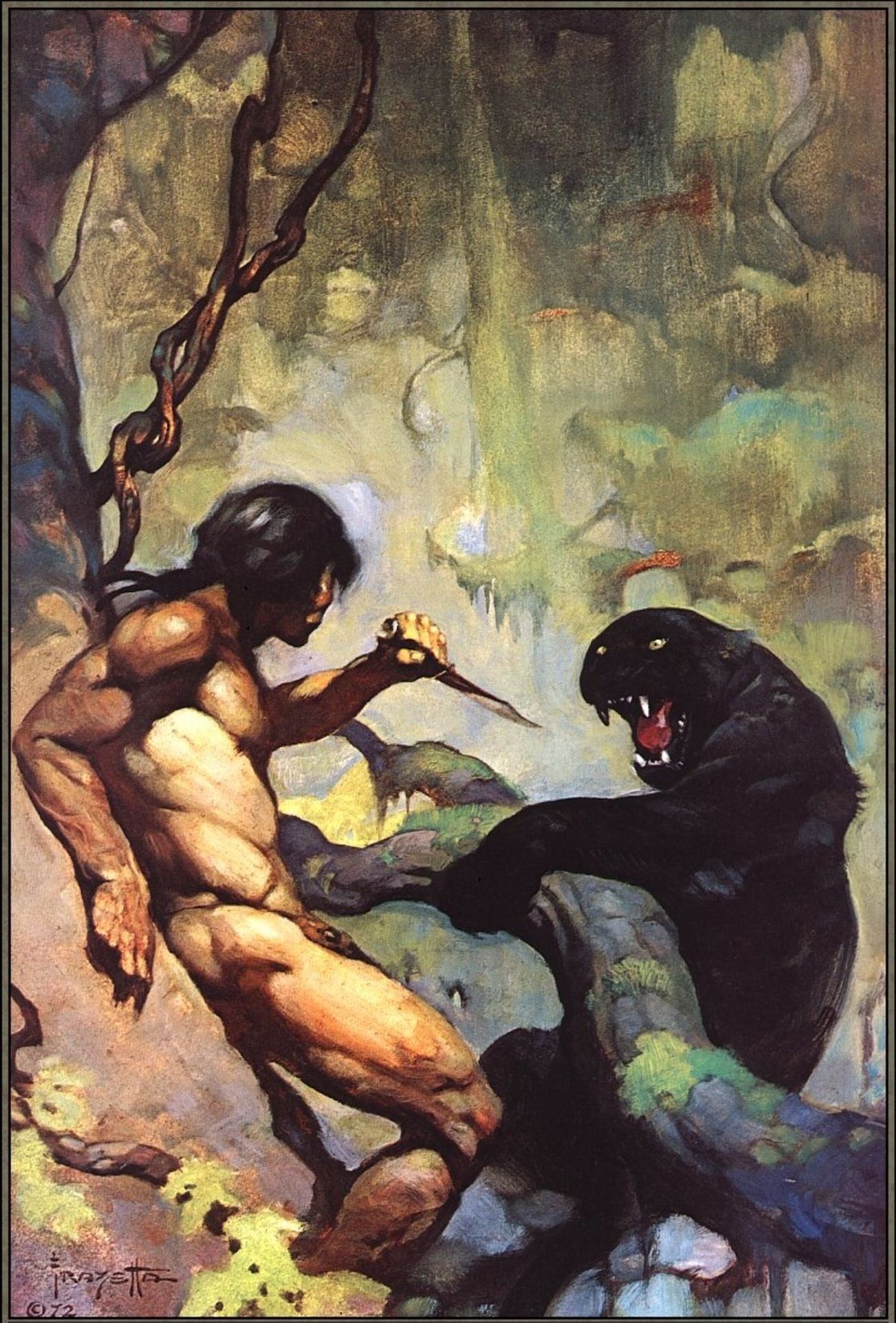 Black Panther by Frank Frazetta