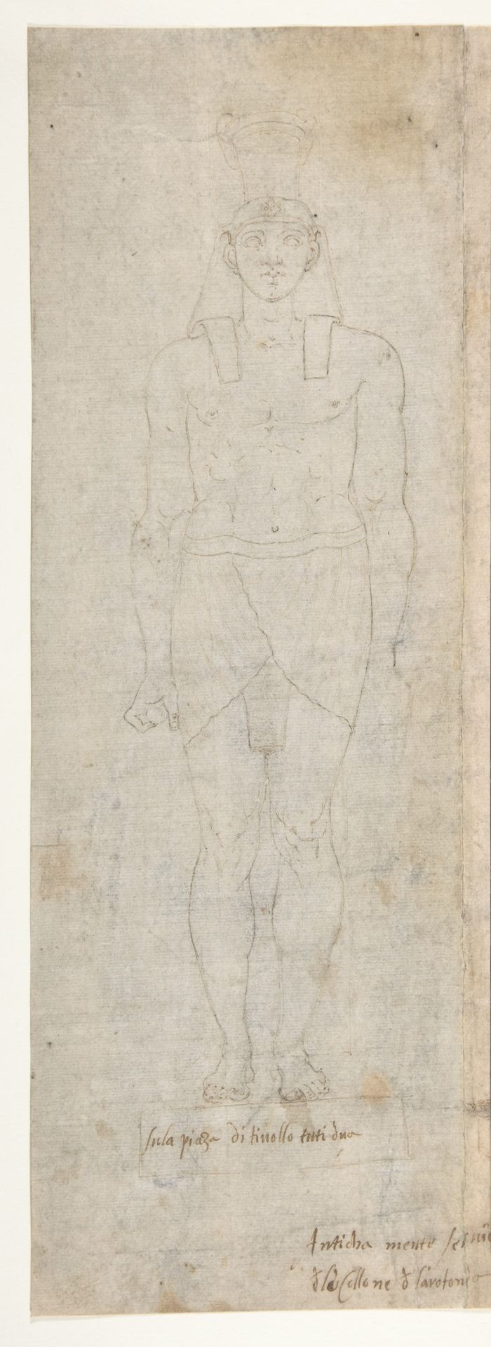 Roman Telamones in the Egyptian Style by Battista Franco