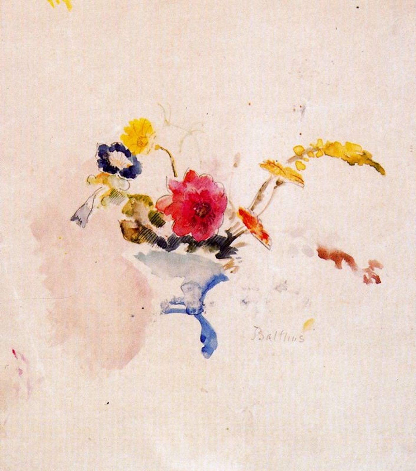 Study for the siesta by Balthus
