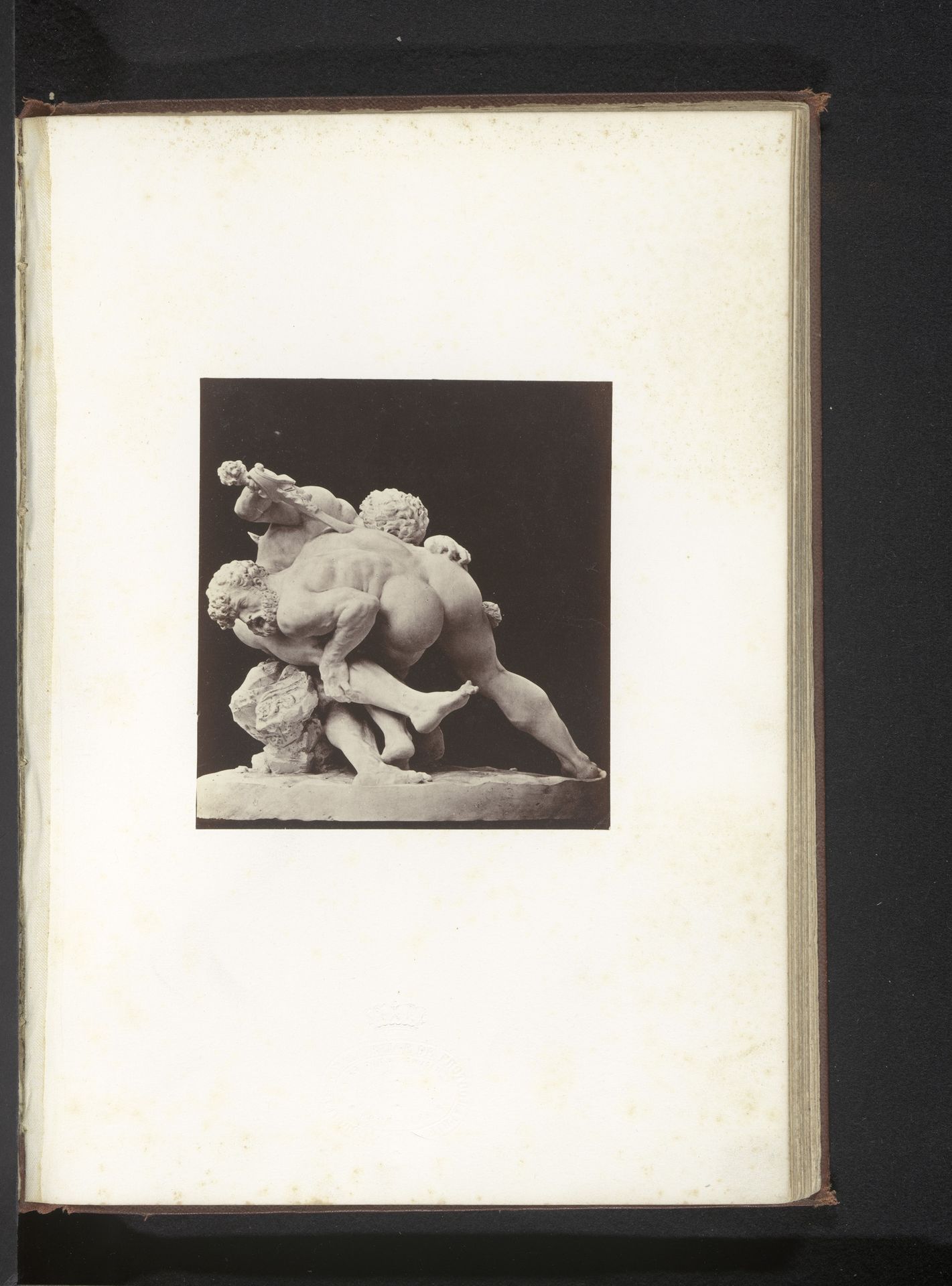 Sculptuur Tweede periode. De strijd door Antoine Wiertz by Edmond Fierlants
