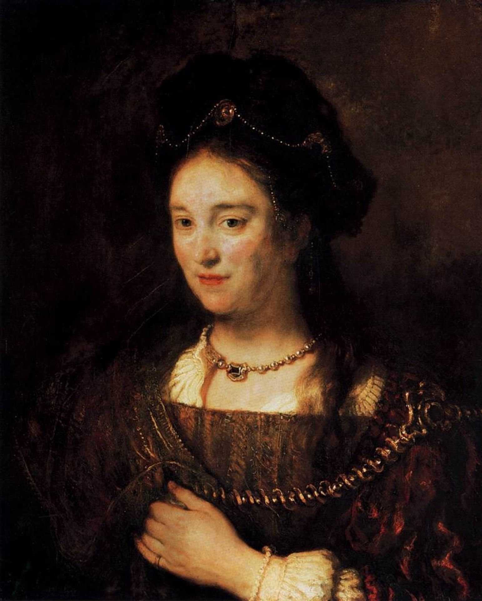 Saskia, the Artist's Wife by Rembrandt van Rijn