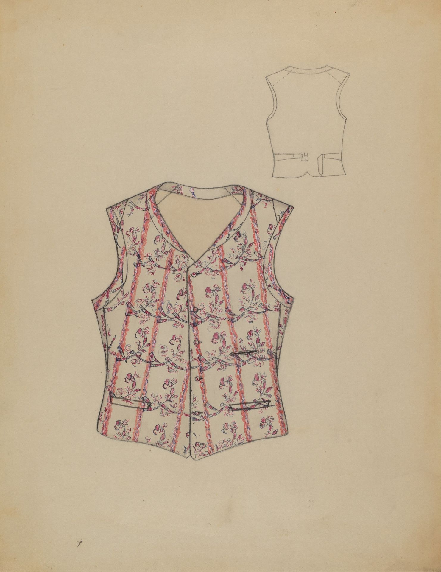 Waistcoat by Dorothy Gernon