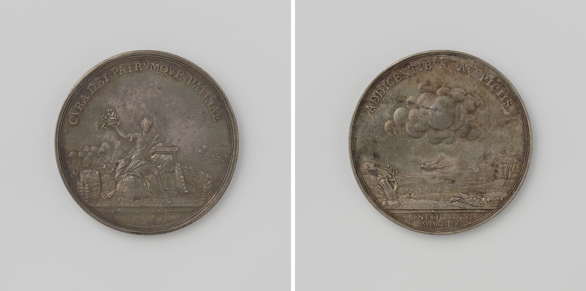 Aanvang van het jaar 1760 by Johan George Holtzhey