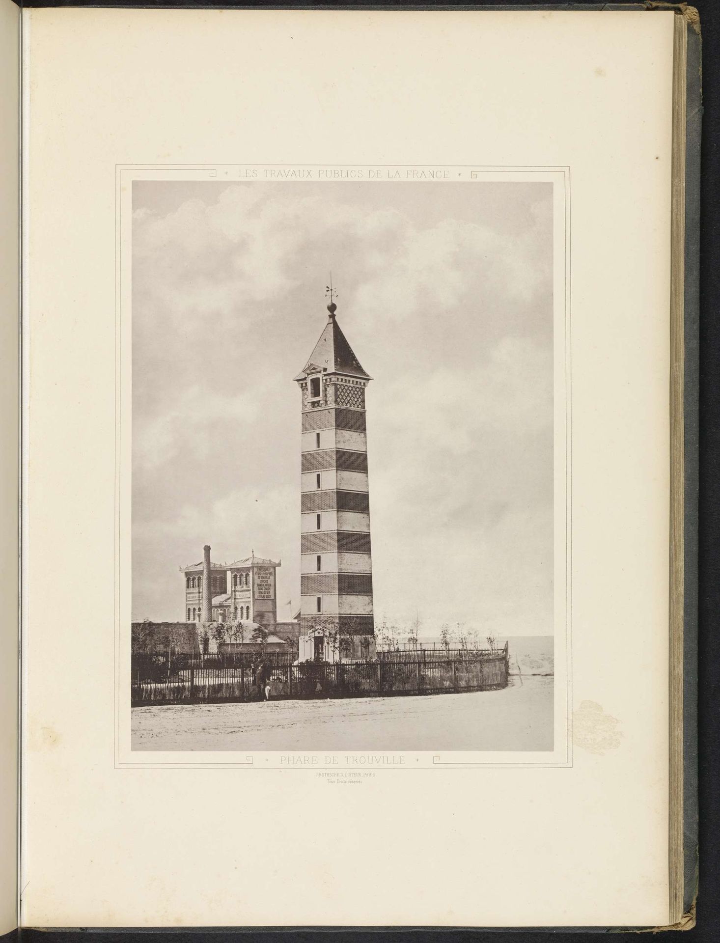 Vuurtoren van Trouville-sur-Mer by Anonymous