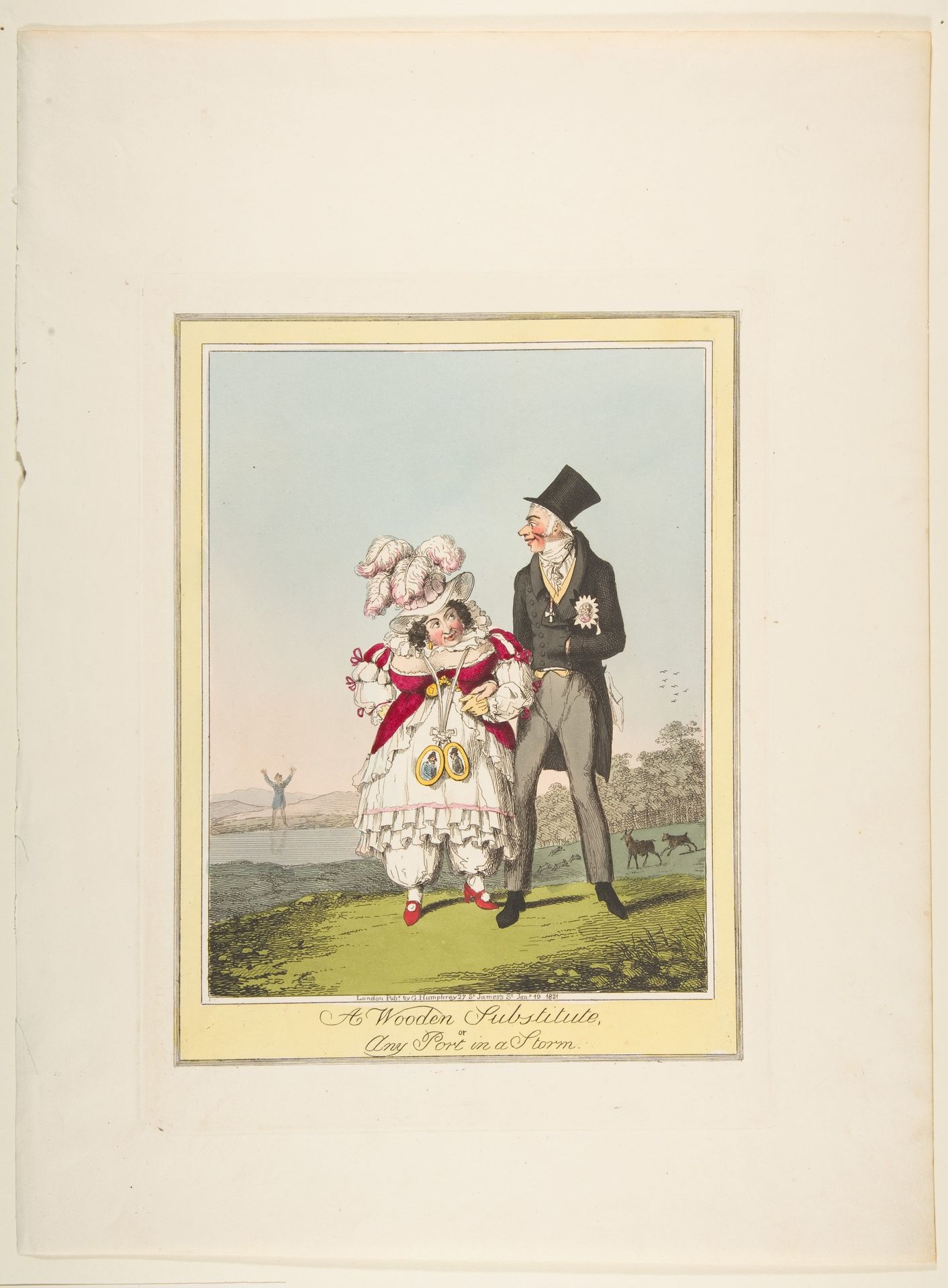 A Wooden Substitute, or Any Port in a Storm by Theodore Lane