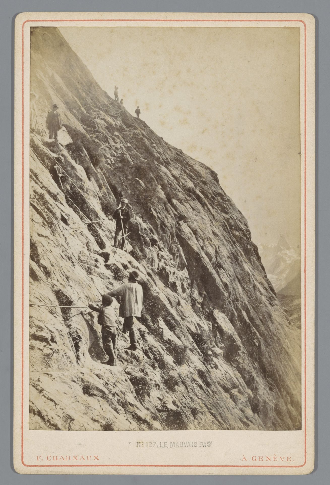 Bergbeklimmers in Chamonix by Florentin Charnaux