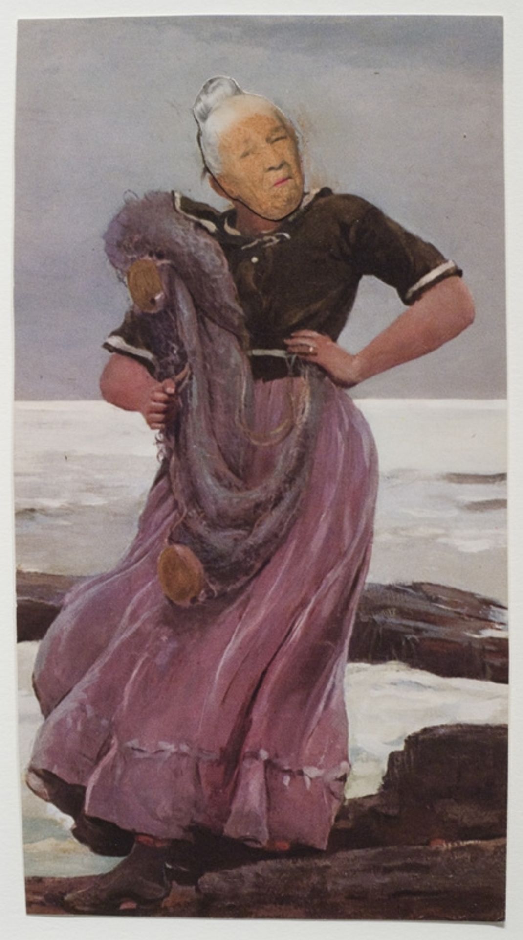 Ridiculous Portrait (Seashore) by May Wilson