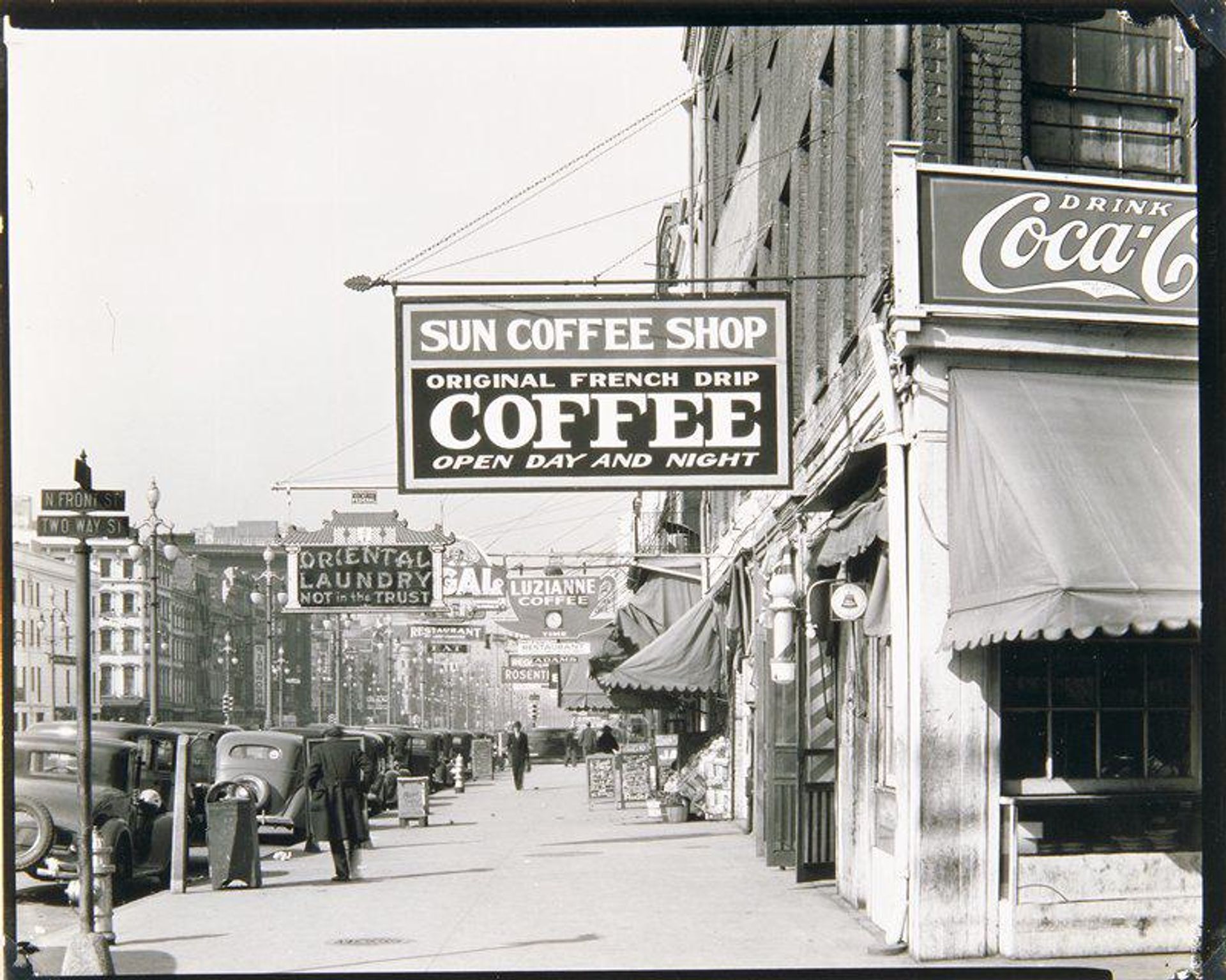 Street Scene by Walker Evans