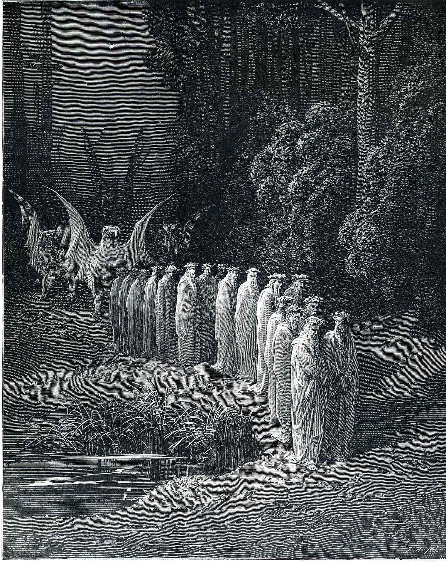 Purgatorio by Gustave Dore