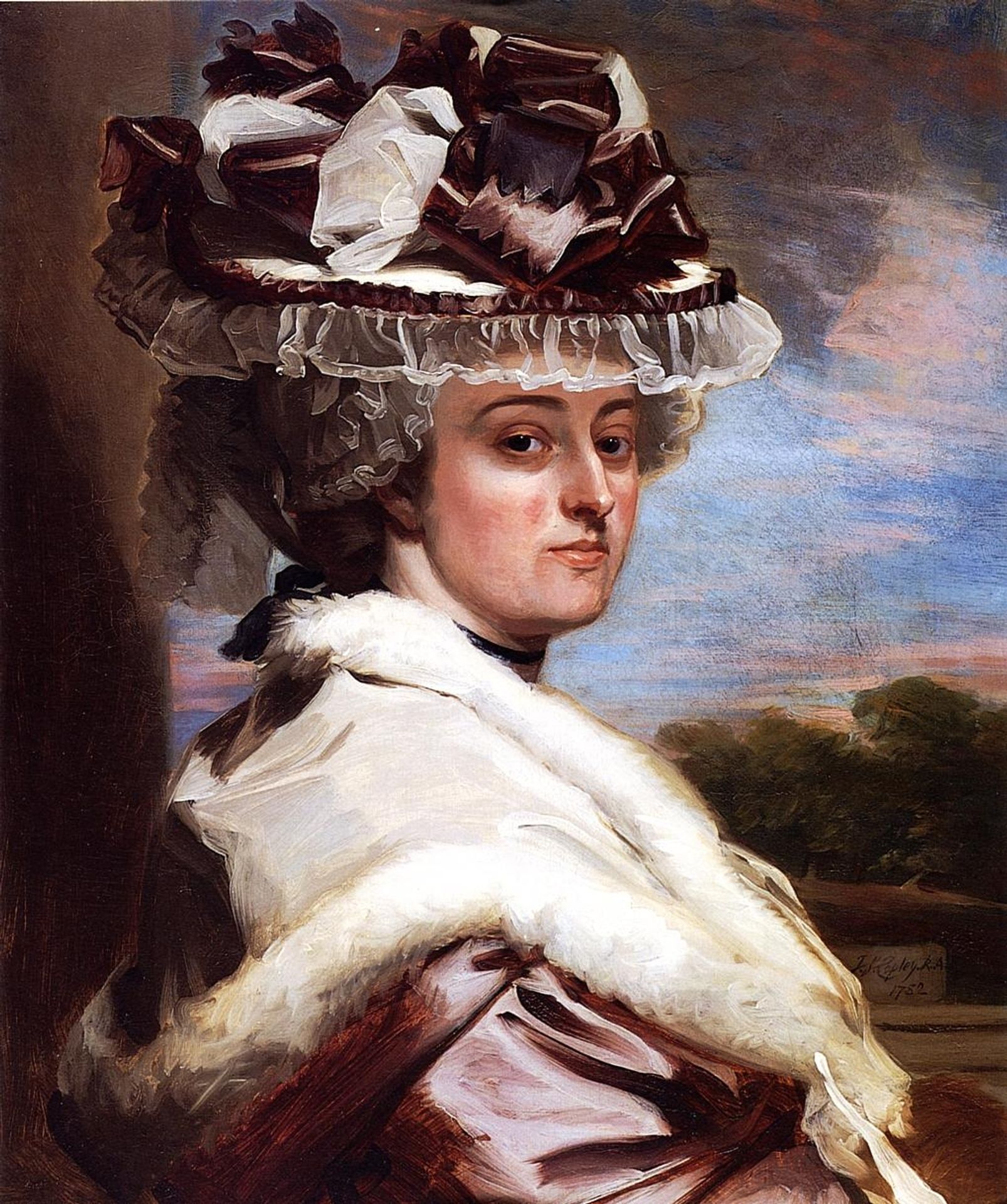 Latitia F. Balfour by John Singleton Copley