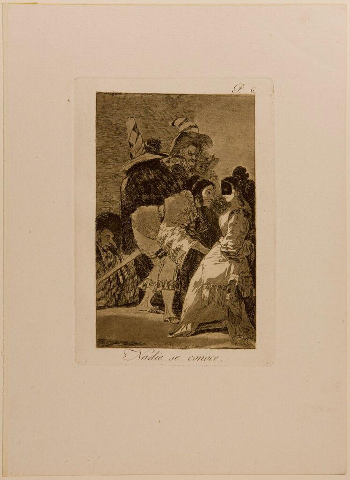 No One Knows Himself by Francisco JosÃ© de Goya y Lucientes