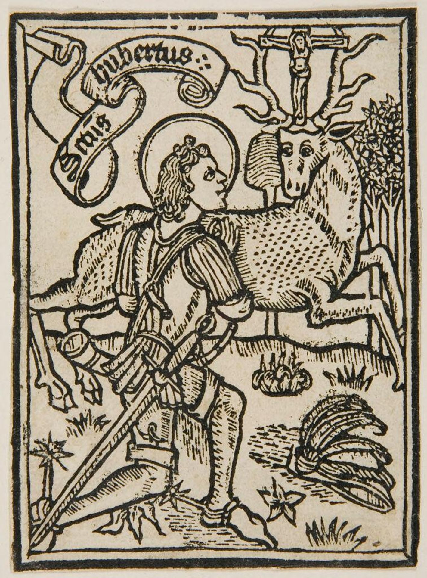 Saint Hubert by Anonymous