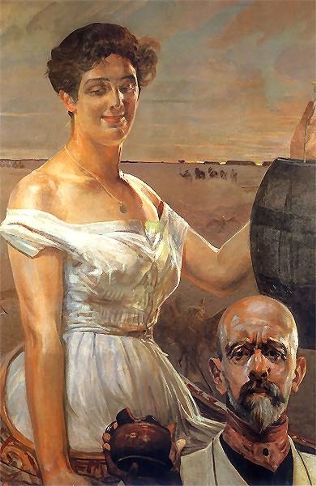 In wells by Jacek Malczewski