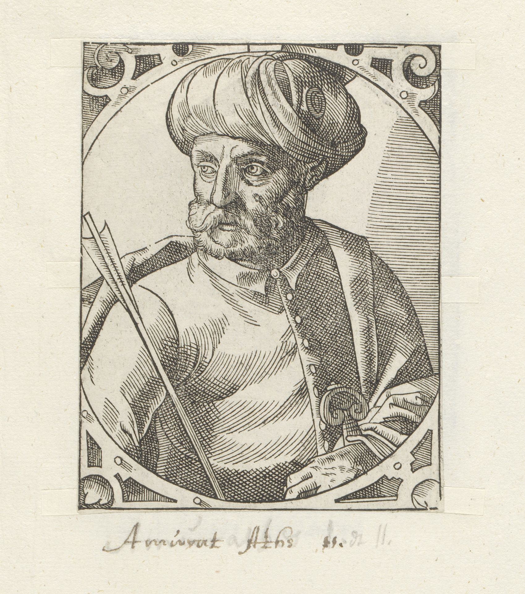 Portret van sultan Bayezid II by Anonymous
