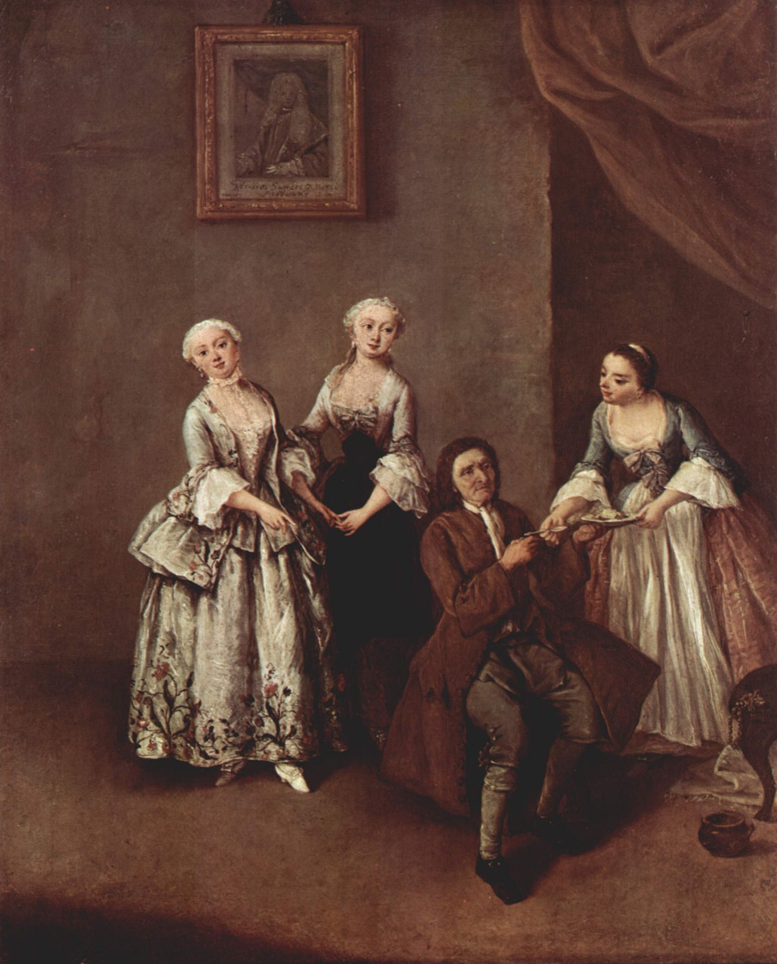 The Family by Pietro Longhi