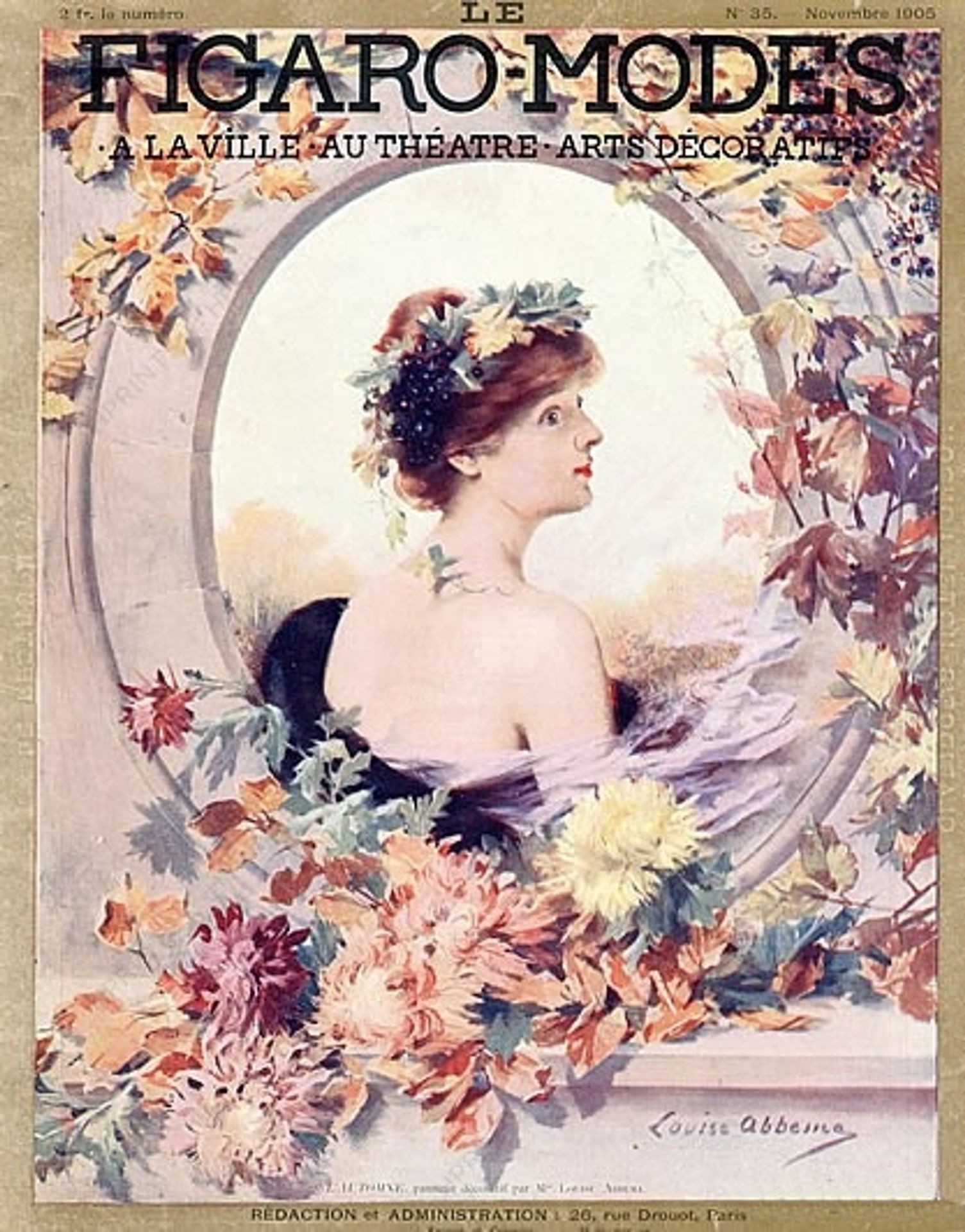 Bacchante à l’œil-de-bœuf by Louise Abbéma