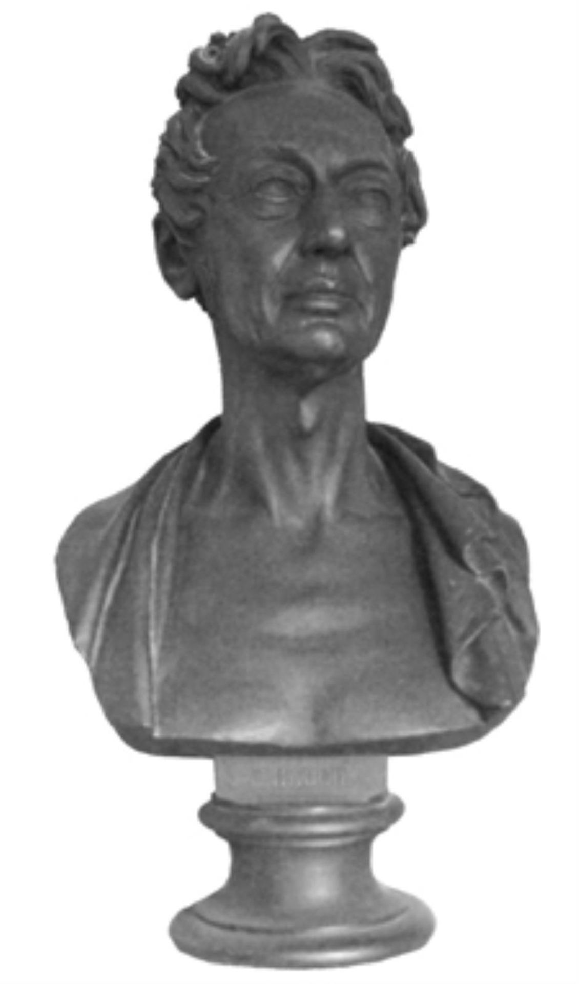 Digteren Carsten Hauch by H.W. Bissen
