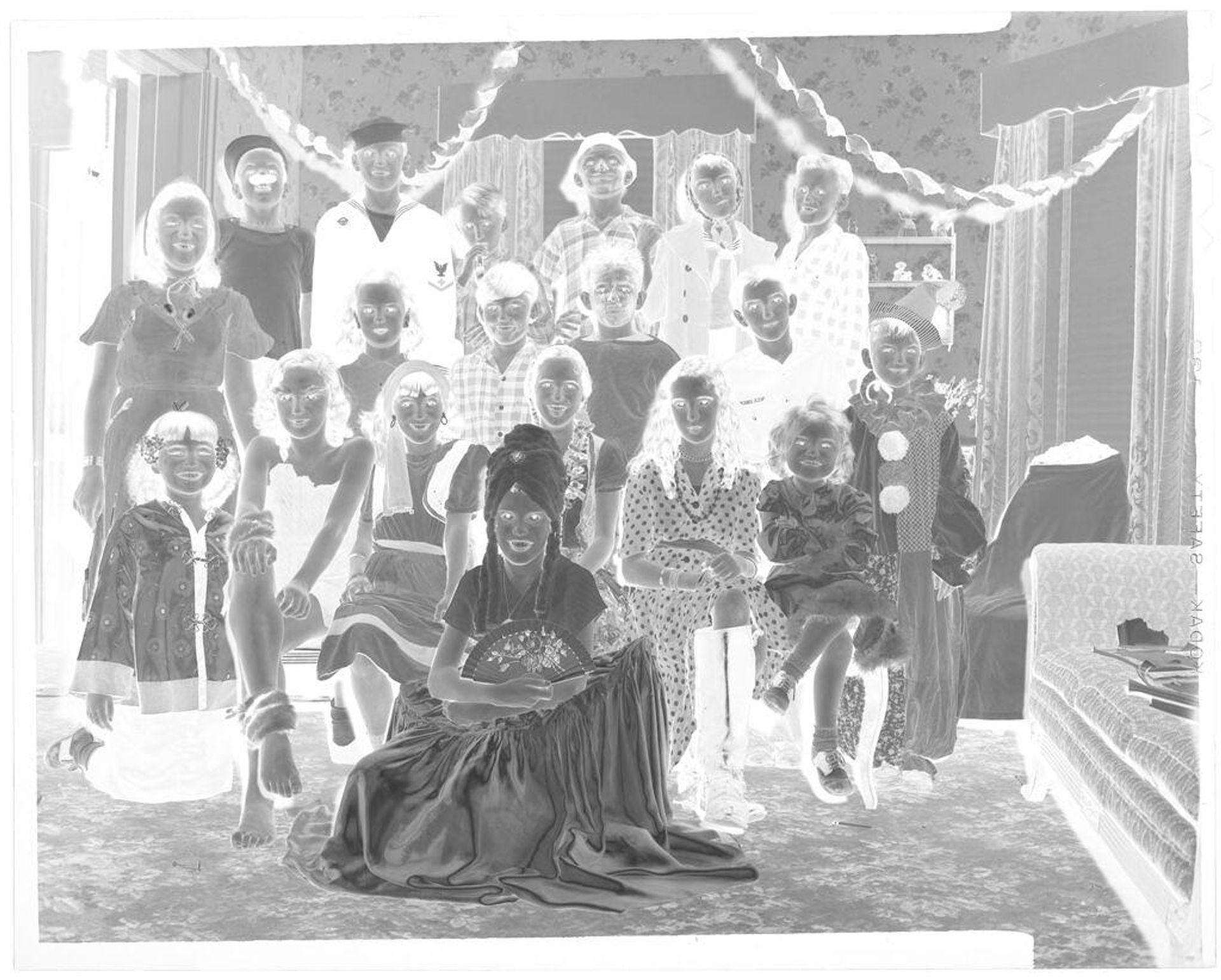 Untitled (group of kids in costume) by John Deusing