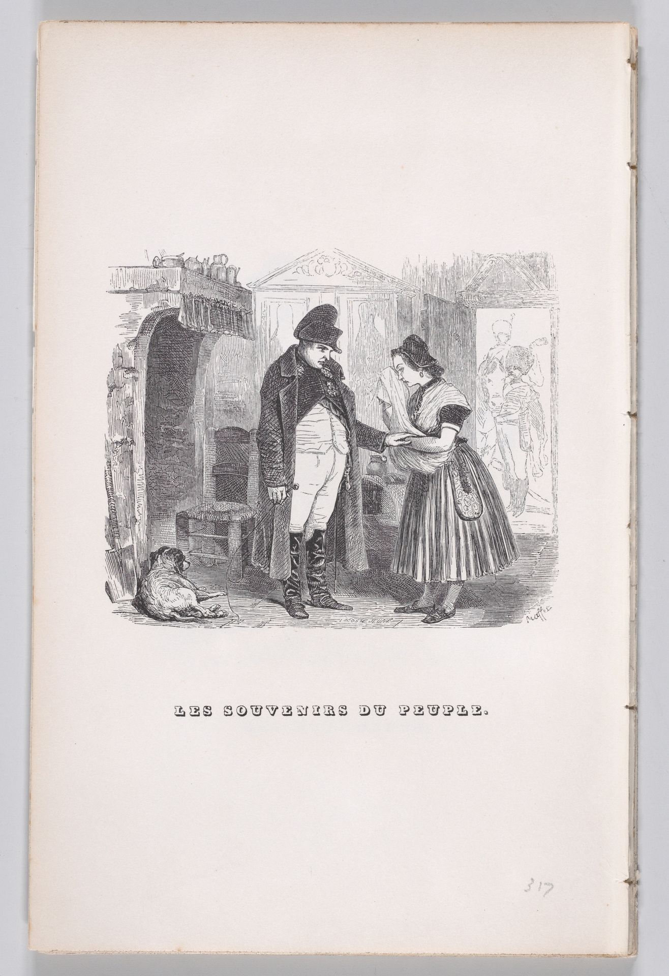 "Memories of the People" from The Complete Works of Béranger by J. J. Grandville