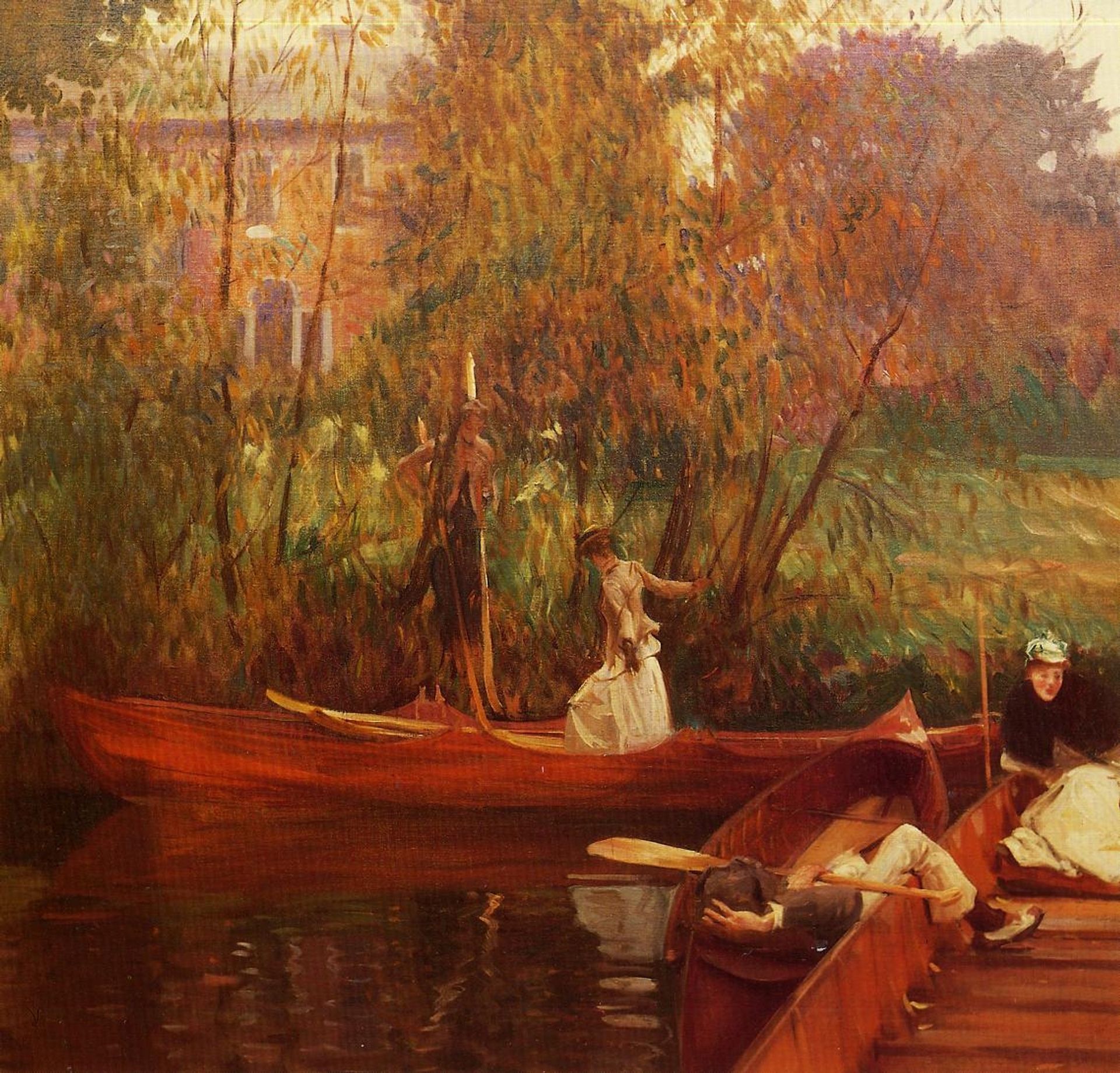A boating party by John Singer Sargent