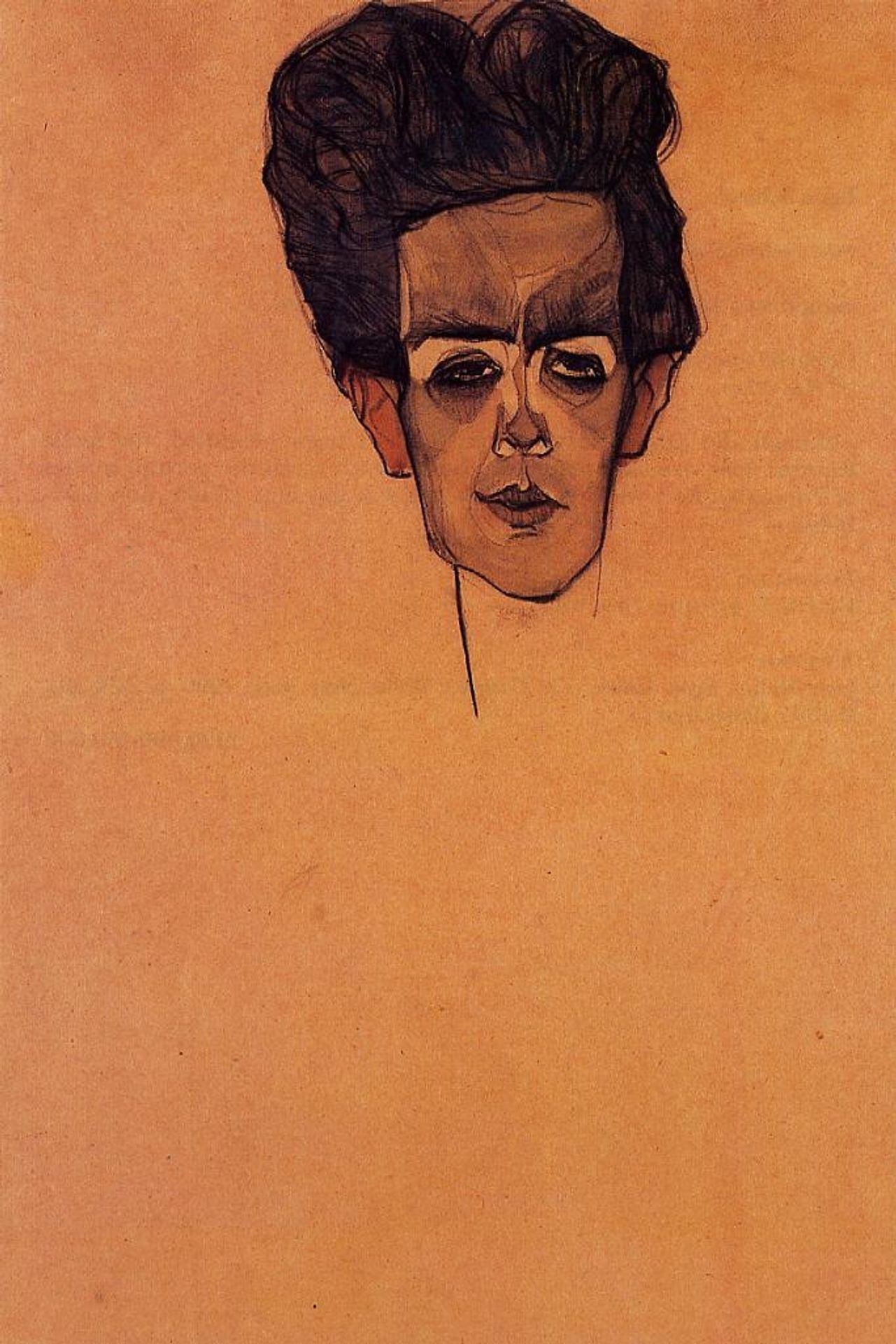 Self Portrait by Egon Schiele