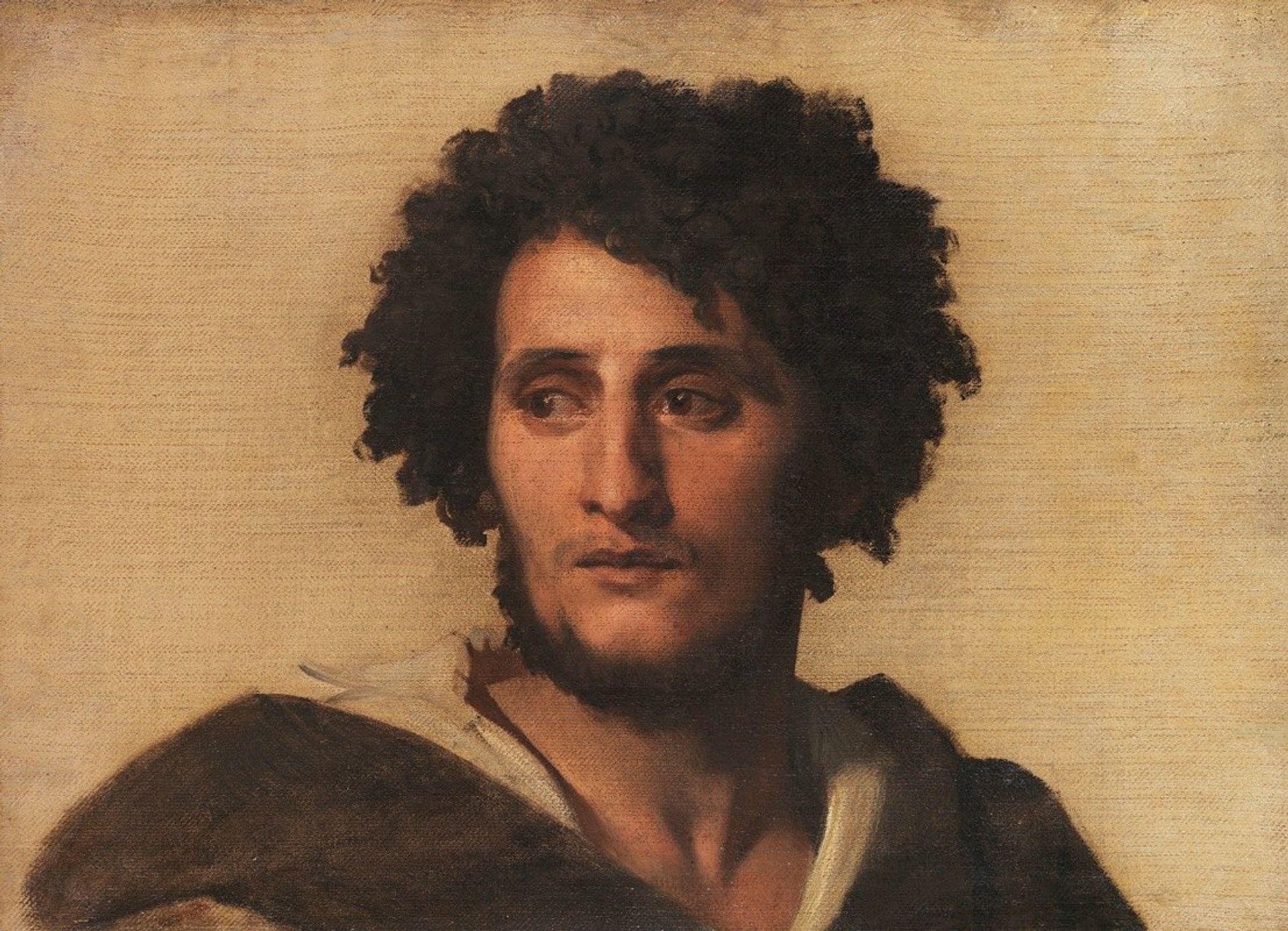 Studienkopf eines Römers by Anselm Feuerbach