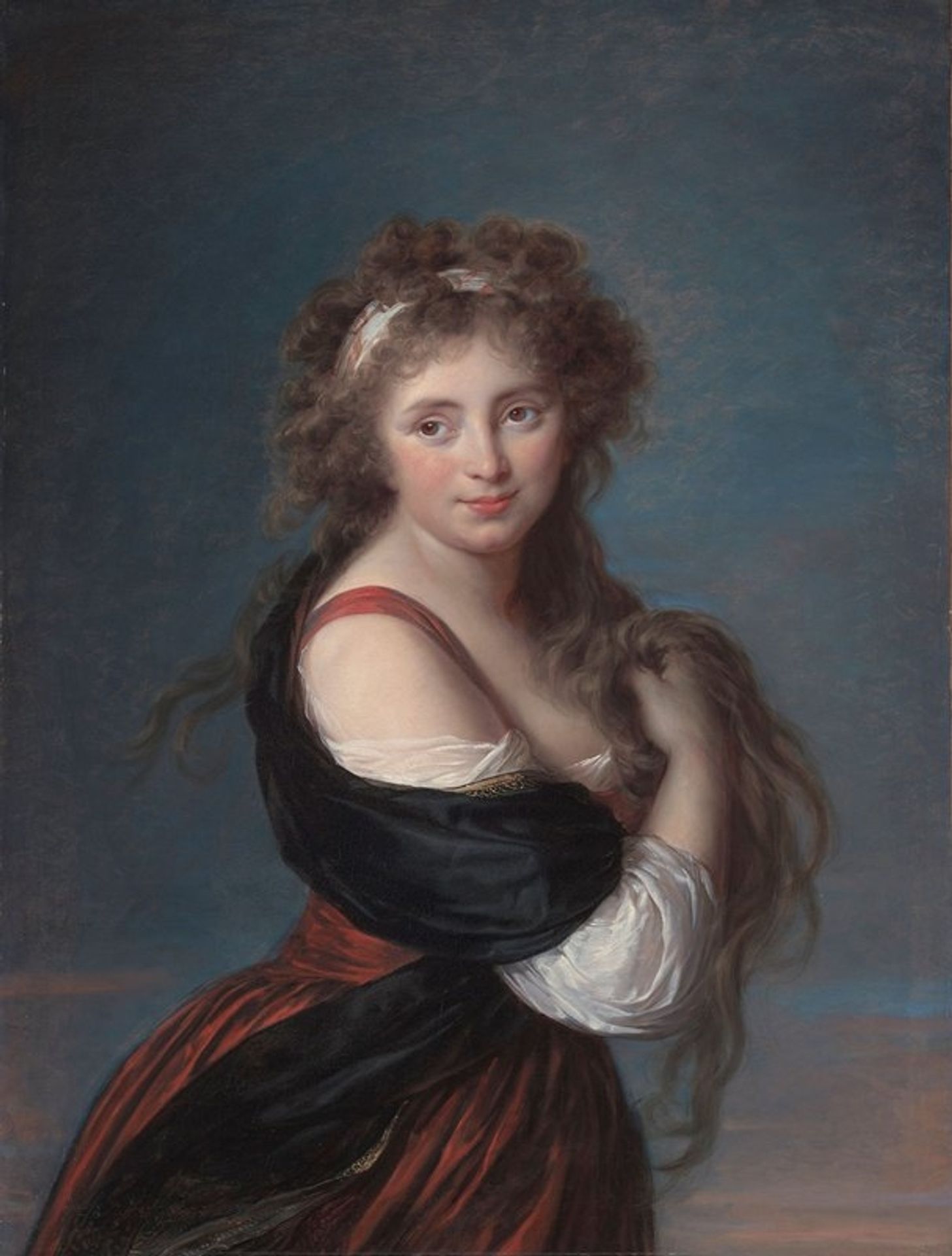 Portrait of Hyacinthe-Gabrielle Roland by Elisabeth Louise Vigée Le Brun