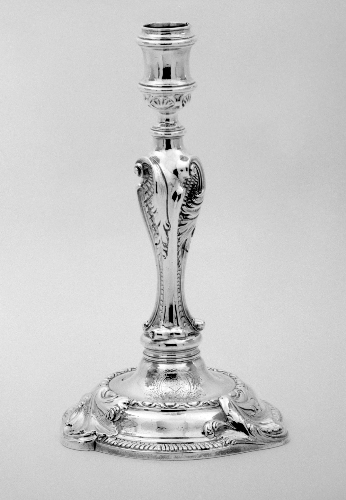 Pair of candlesticks by Thomas Gilpin
