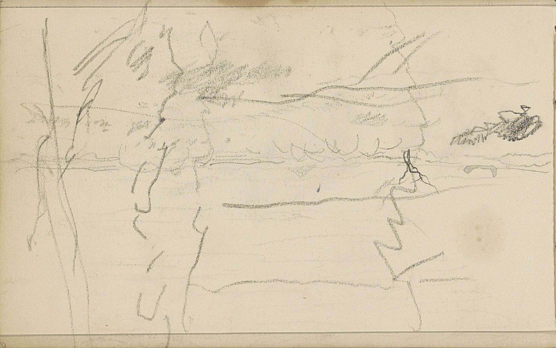Landschap by Anton Mauve