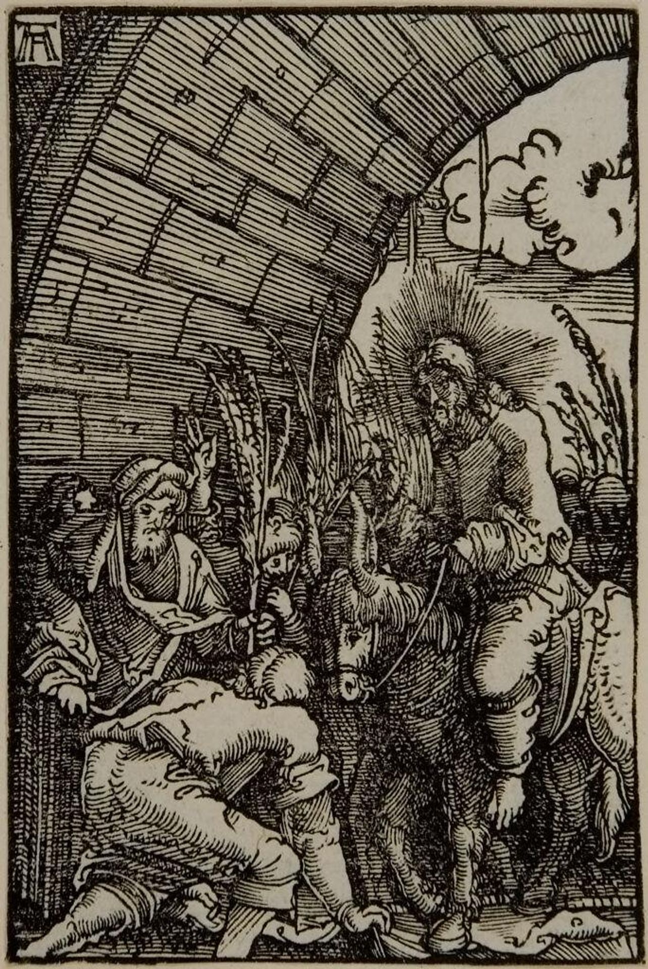 Entry into Jerusalem by Albrecht Altdorfer