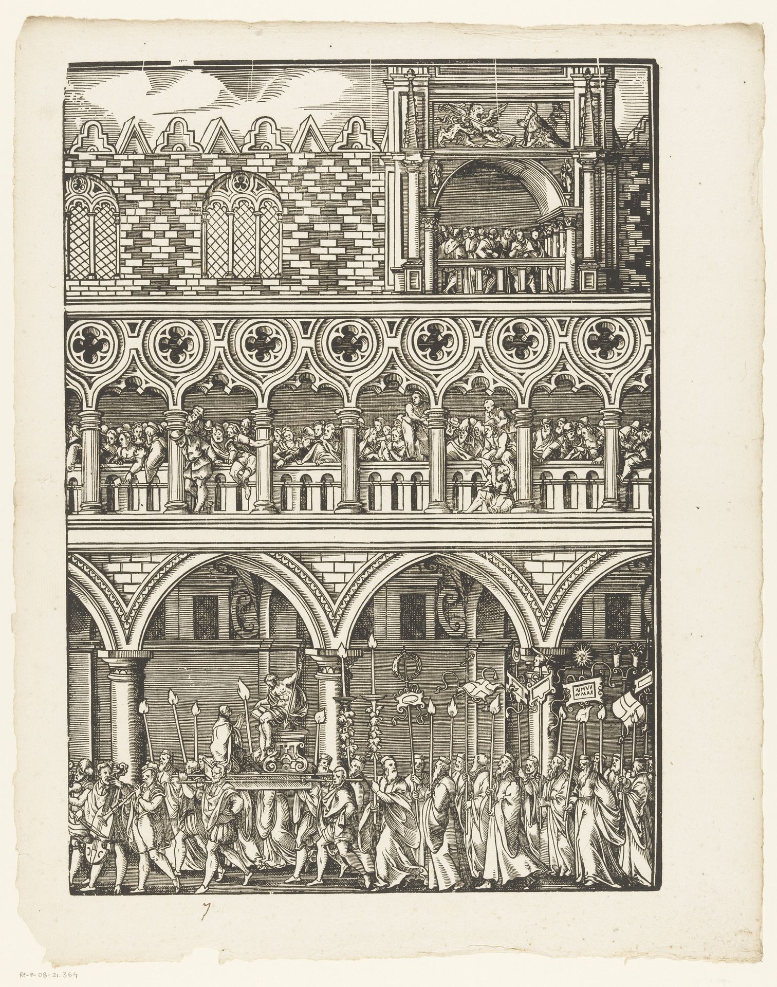 Festa della Sensa (zevende gedeelte) by Jost Amman