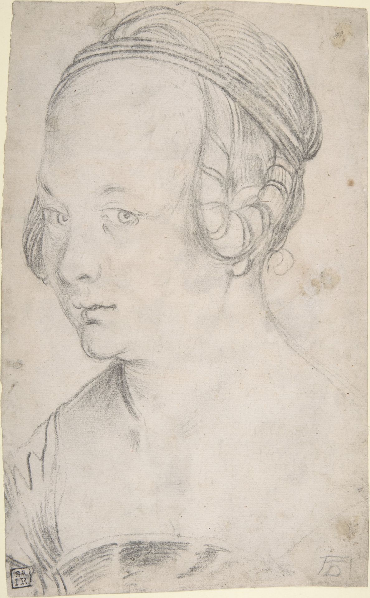Bust of a Young Woman by Hans Baldung