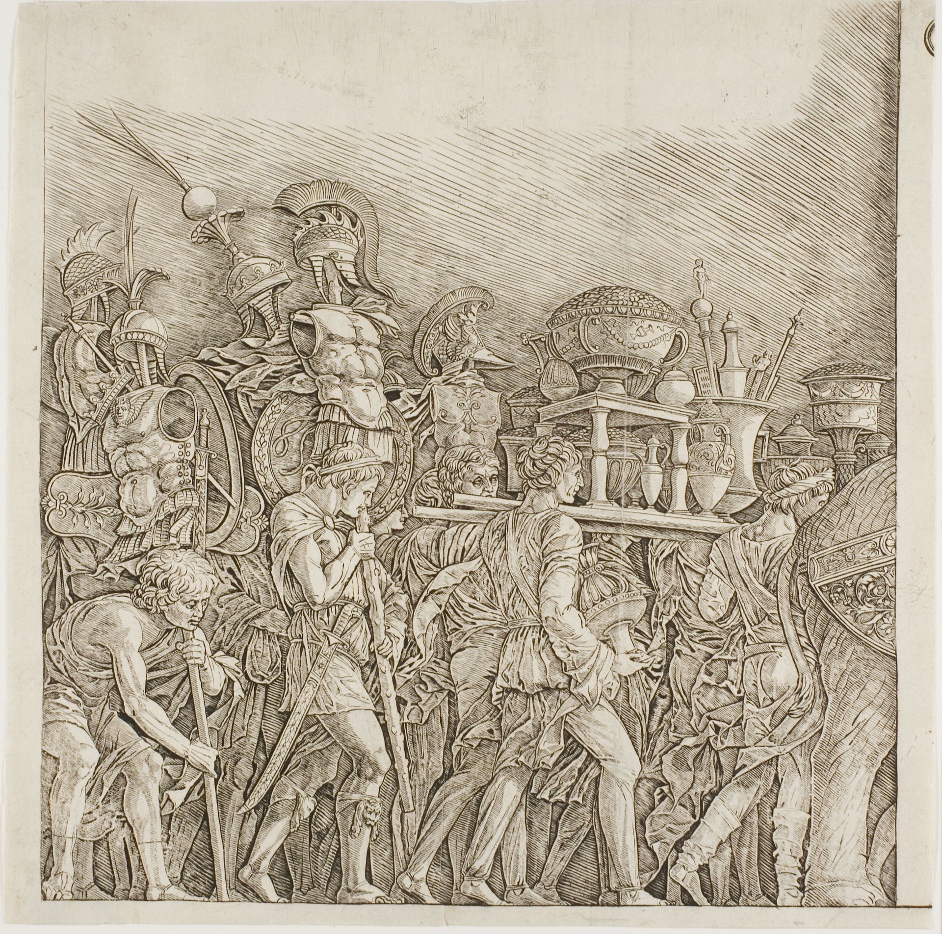 Triumph of Caesar: Soldiers Carrying Trophies by Anonymous