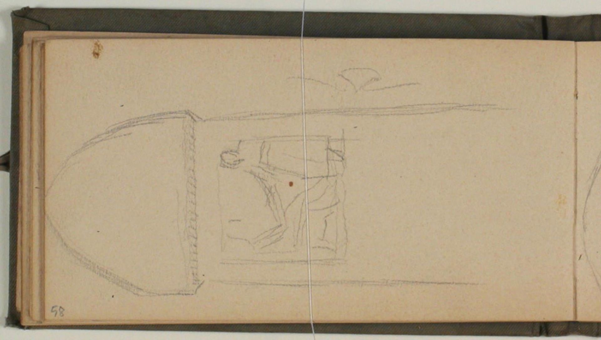 Studier af antik gravstele by Niels Larsen Stevns