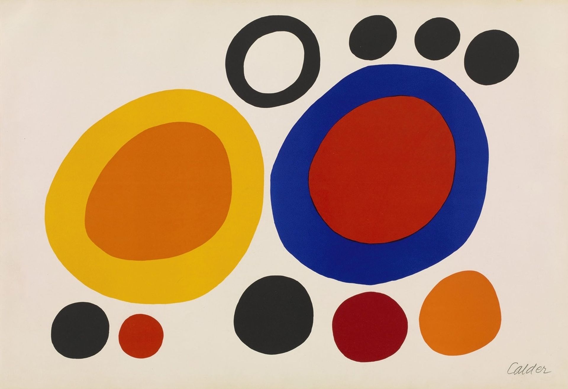 Smoke Rings by Alexander Calder