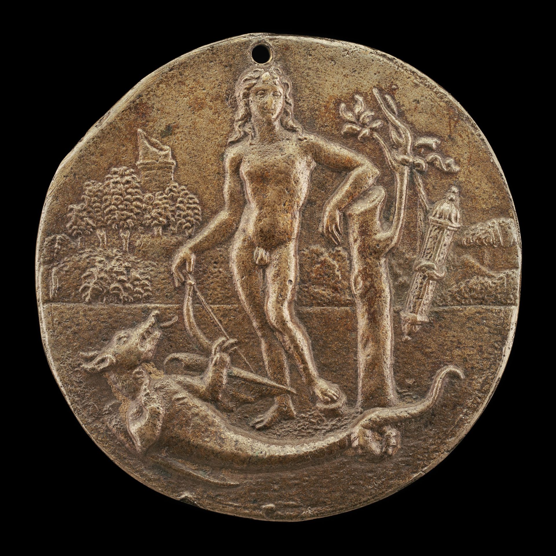 Jason (or Apollo) and the Dragon by Pseudo Antonio da Brescia