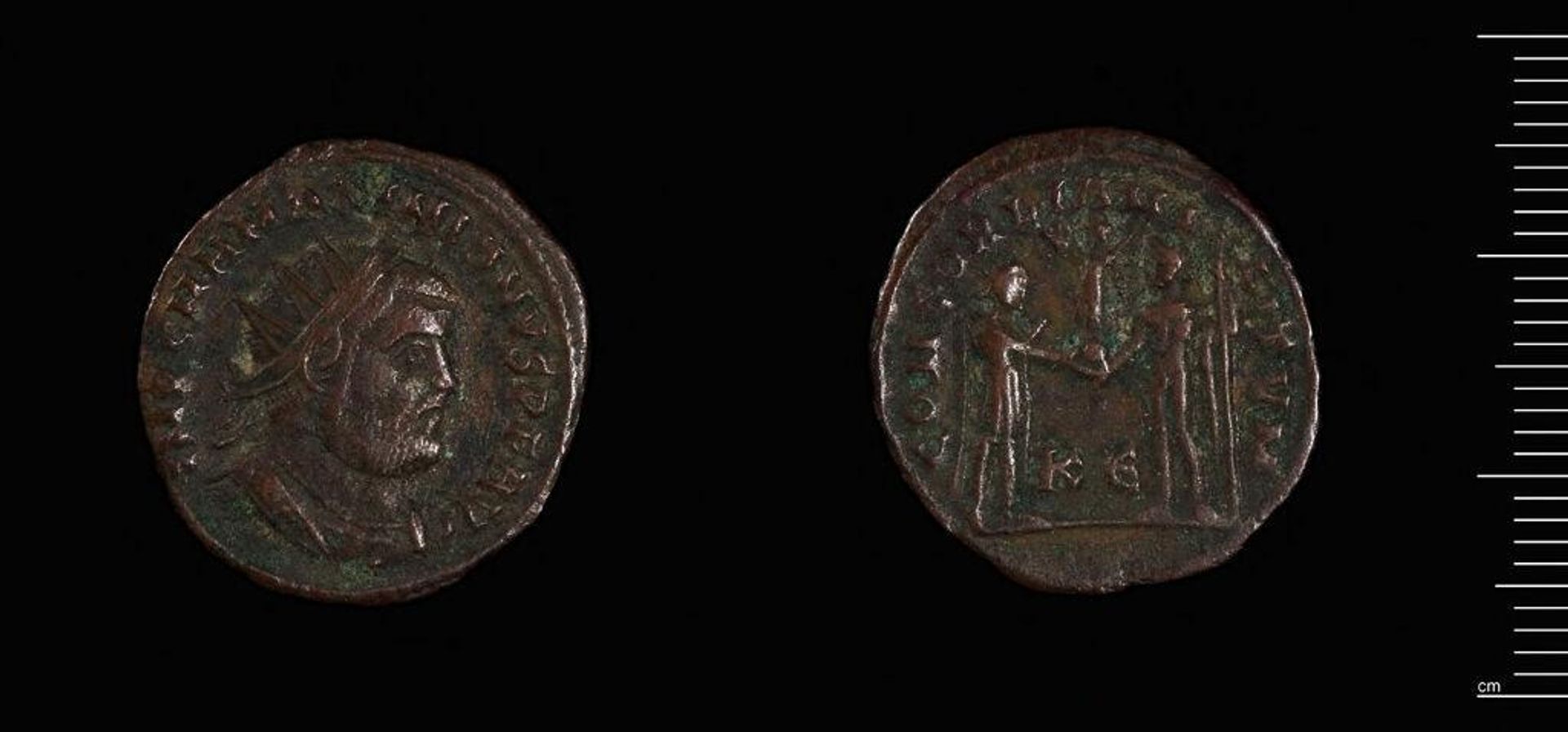 Fraction of Maximian, Cyzicus by Maximianus I Herculius