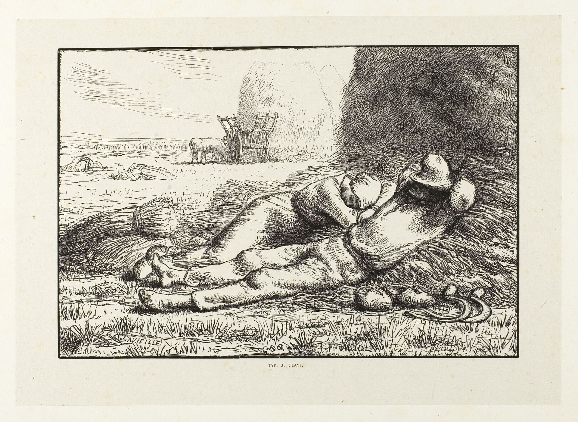 Noon by Jacques-Adrien Lavieille
