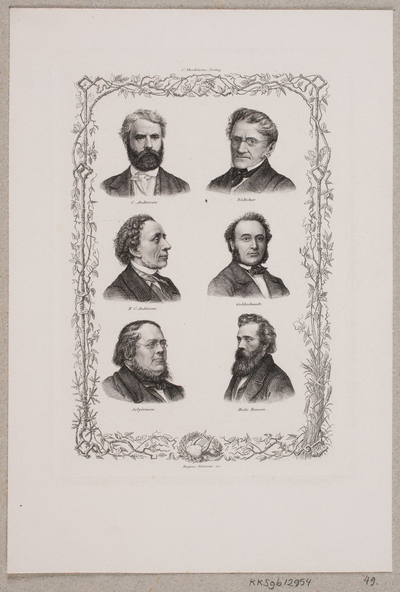 Danske og norske forfattere by Julius Magnus-Petersen
