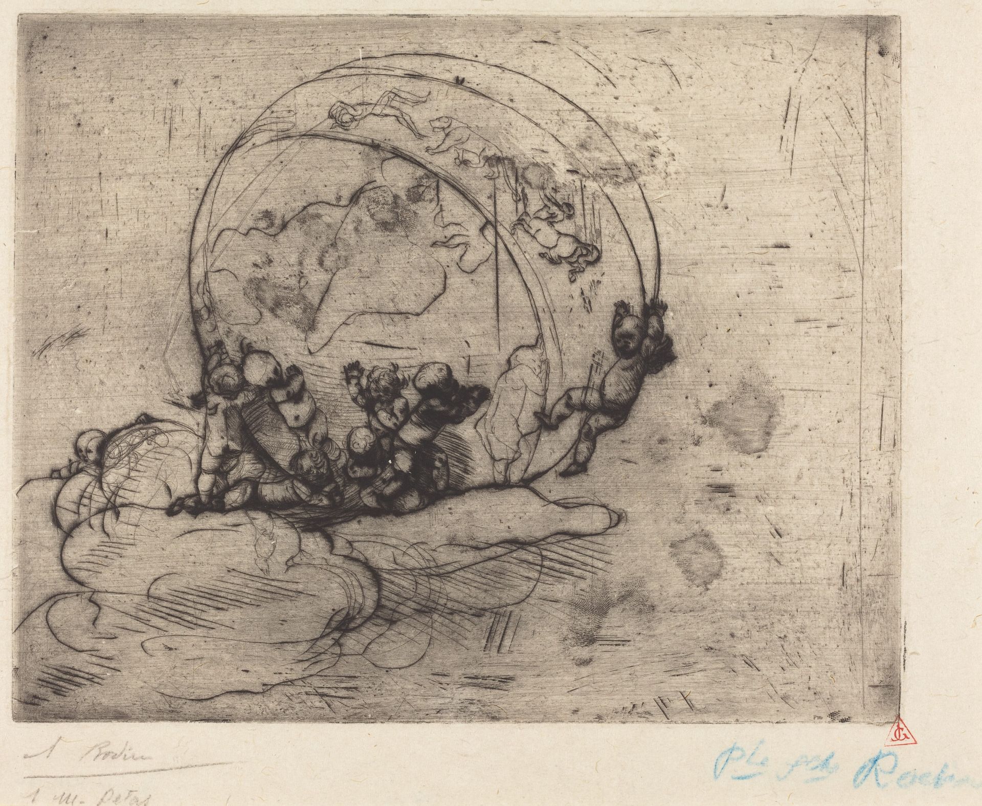 Les Amours Conduisant le Monde (Love Turning the World) by Auguste Rodin
