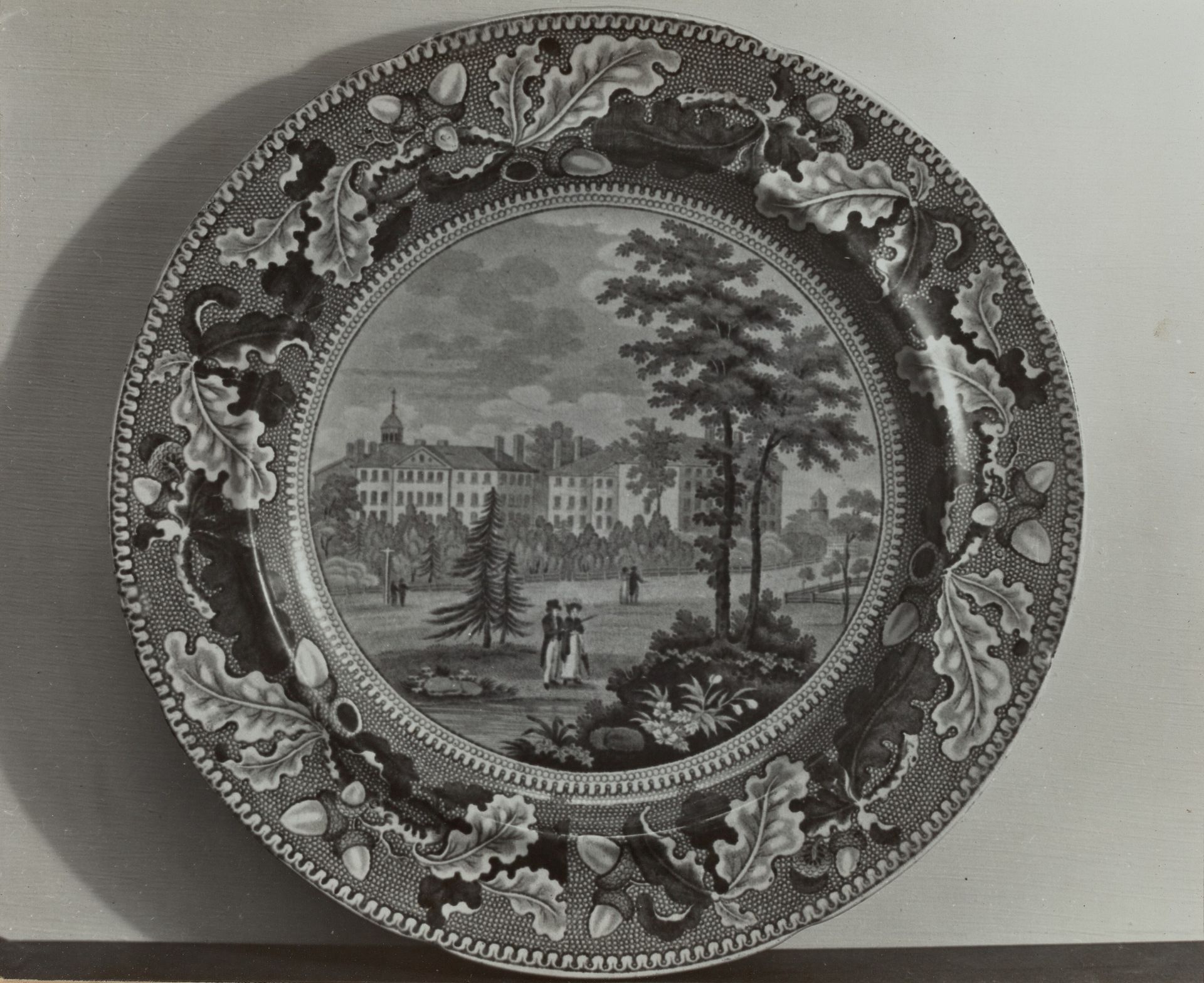 Plate - "Harvard College" by Helmut Hiatt