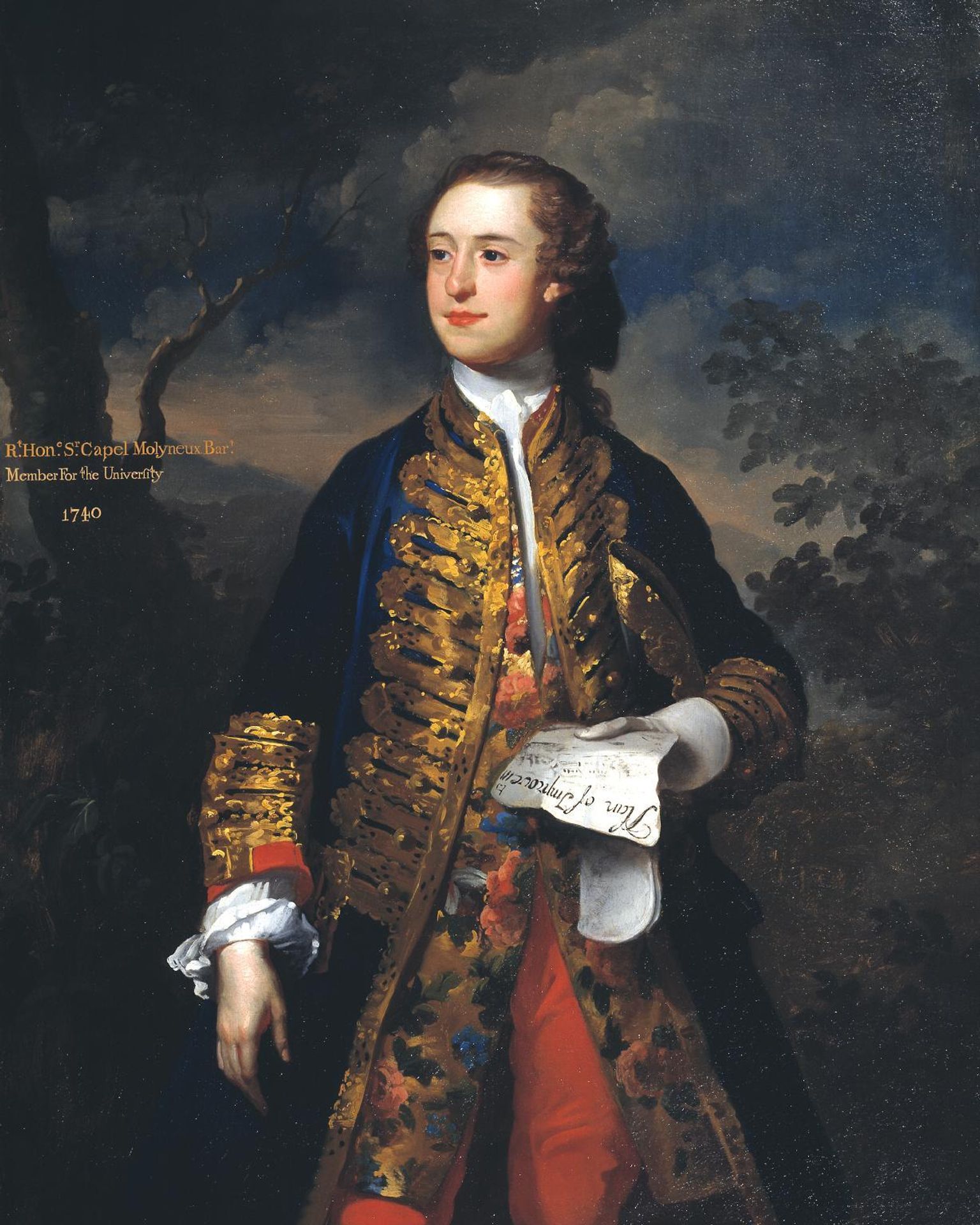 The Rt Hon. Sir Capel Molyneux by  James Latham